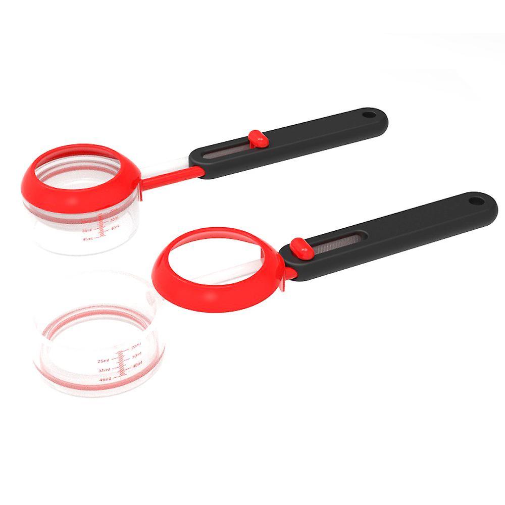 Adjustable Lever Measuring Spoon – For Coffee, Milk, Protein & More