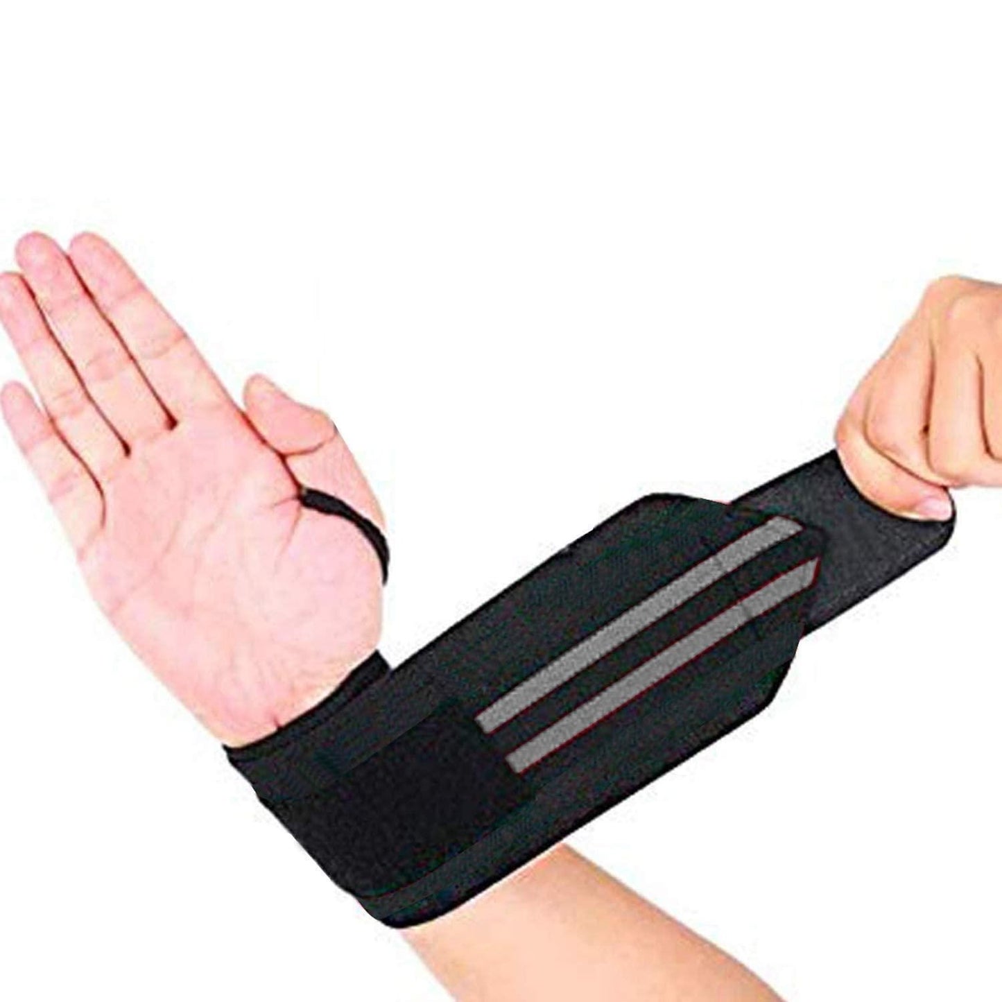 Wrist Band Straps with Thumb Loop – Gym & Weightlifting Essential (Pack of 1)