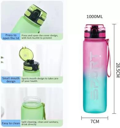 Sport Print Water Bottle – Gym & Outdoor Essential (1000ML)