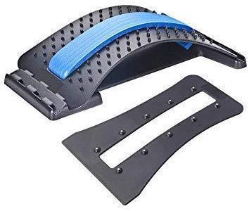 Multi-Level Back Stretcher & Posture Corrector – Back Pain Relief (Blue)