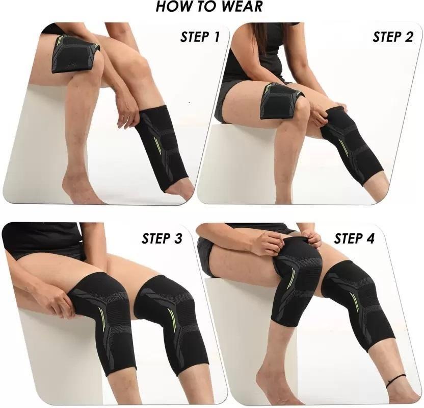 Knee Cap Compression Support – Perfect for Gym, Running, Cycling & Sports