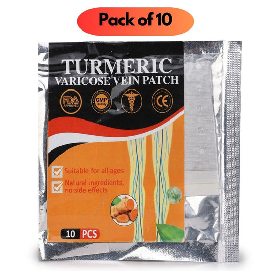 Turmeric Varicose Vein Patch – Pack of 10